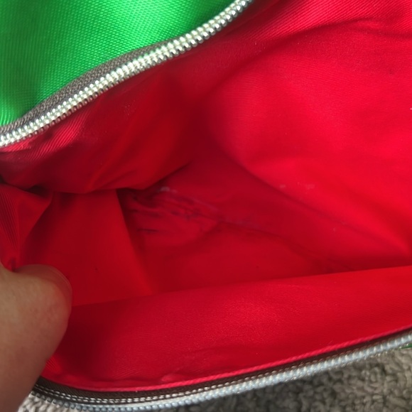 Dooney & Bourke Bright Green Classic Style Crossbody Bag with Leather Detailing - Picture 14 of 15